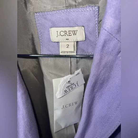 NWT J.Crew Blazer size 2 - Picture 3 of 4